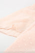 Flutter Sleeves Sheer Textured Babydoll Top